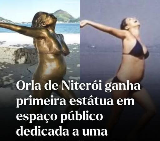 Niterói inaugura primeira estátua dedicada a uma mulher e homenageia legado de liberdade de Leila Diniz