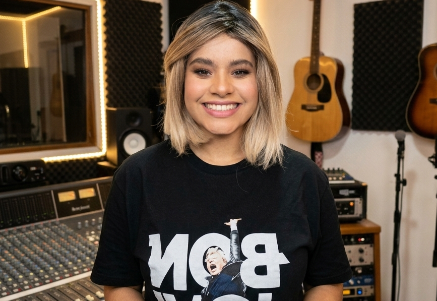 Michelle Sacramento, a “MIJON”, transforma amor por Jon Bon Jovi em fenômeno no TikTok