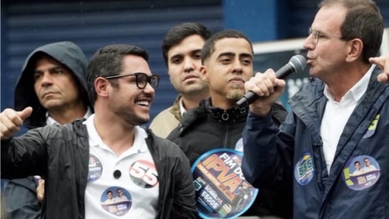 Mais de mil motoboys participam de ato na Pavuna em apoio a Rafael Sorrilha