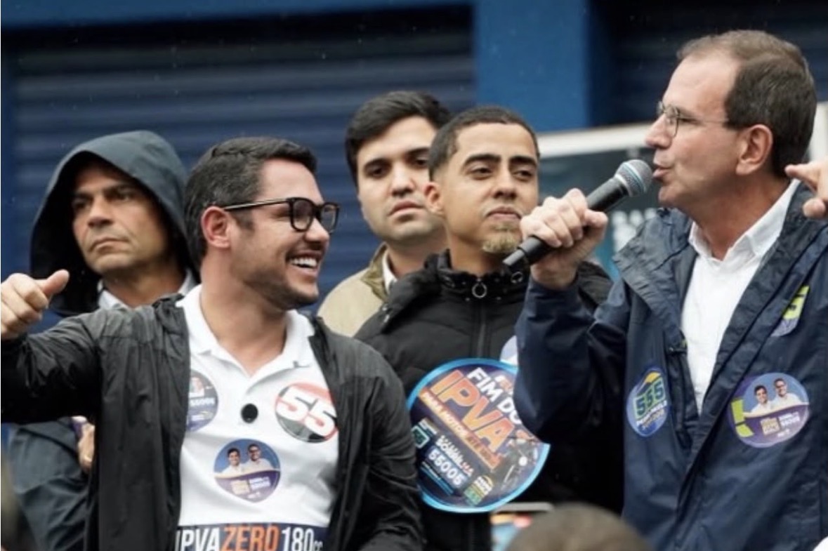 Mais de mil motoboys participam de ato na Pavuna em apoio a Rafael Sorrilha